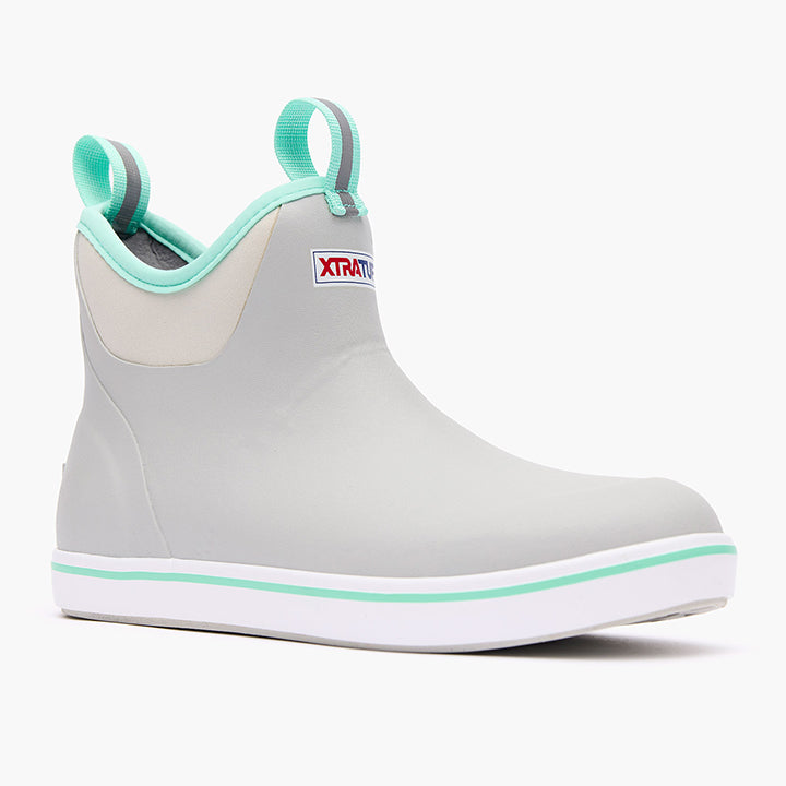 XtraTuf Women's 6in Ankle Deck Boots – Durable, Waterproof, All-Day Comfort