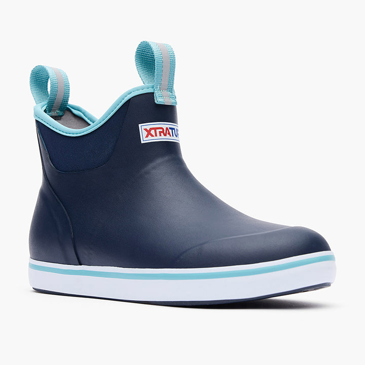XtraTuf Women's 6in Ankle Deck Boots – Durable, Waterproof, All-Day Comfort