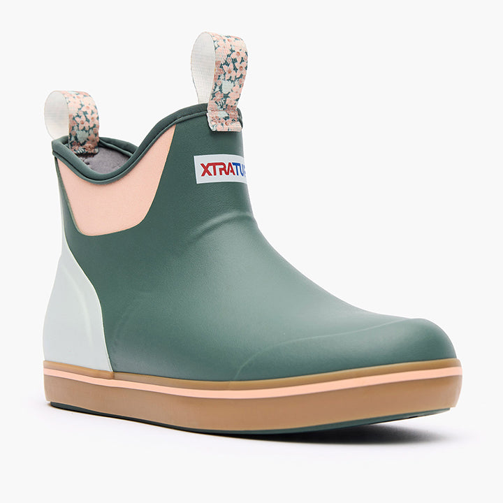XtraTuf Women's 6in Ankle Deck Boots – Durable, Waterproof, All-Day Comfort