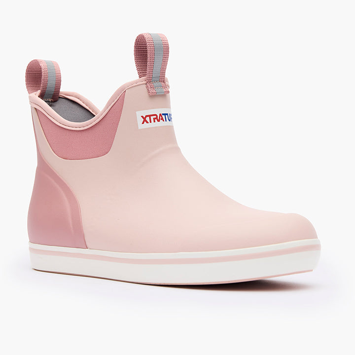 XtraTuf Women's 6in Ankle Deck Boots – Durable, Waterproof, All-Day Comfort