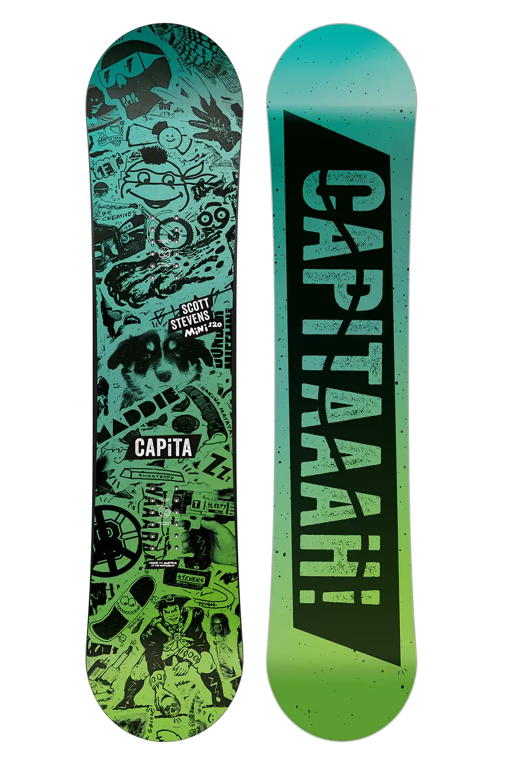 Capita Scott Stevens Mini Snowboard - 2026 | Improves Skills & bring freestyle swag.