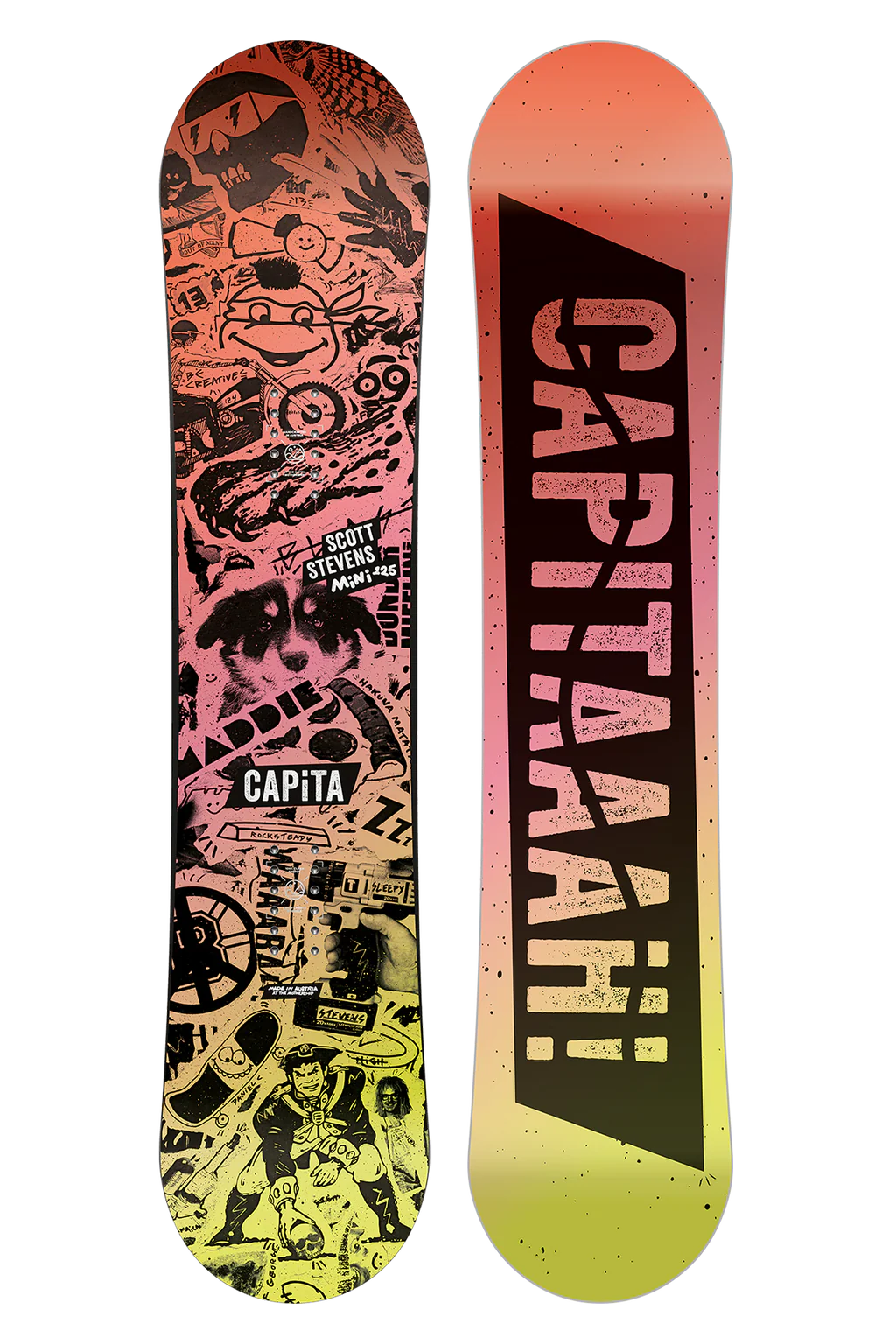 Capita Scott Stevens Mini Snowboard - 2026 | Improves Skills & bring freestyle swag.