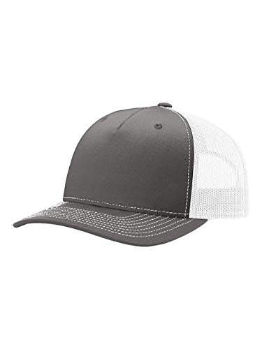 Richardson 112FP Trucker Hat Five Panel Cap Adjustable Split Hat Snapback Cap