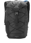 Gregory Nano 22 H2O Hydration Pack | Versatile and Lightweight Raven Black Backpack for Outdoor Activities