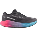 Salomon Aero Blaze 4 Gradient women's road running shoe in black with pink to blue gradient midsole