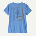 Patagonia Capilene Cool Daily Graphic Shirt - Lands - Women's - ABUNDANT BLUE X-DYE