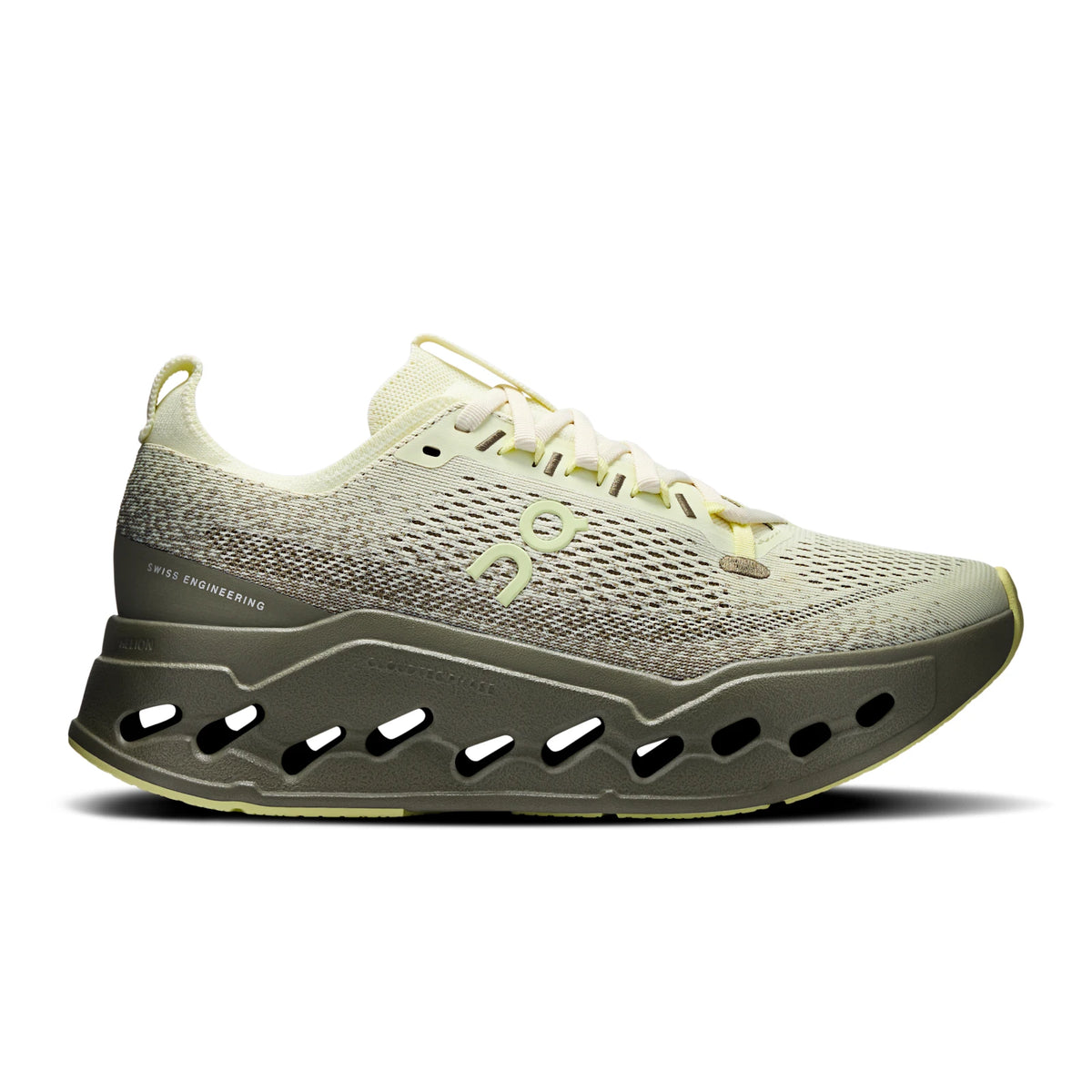 On Cloudsurfer Max Wide Women's - Seedling/Olive