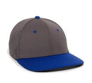 Outdoor Cap AIR25 – Pro‑Mid Crown Structured Polyester‑Spandex Cap with Perforated Panels and Slight Pre‑Curve