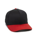 Outdoor Cap AIR25 – Pro‑Mid Crown Structured Polyester‑Spandex Cap with Perforated Panels and Slight Pre‑Curve