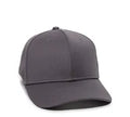 Outdoor Cap AIR25 – Pro‑Mid Crown Structured Polyester‑Spandex Cap with Perforated Panels and Slight Pre‑Curve