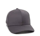 Outdoor Cap AIR25 – Pro‑Mid Crown Structured Polyester‑Spandex Cap with Perforated Panels and Slight Pre‑Curve