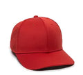 Outdoor Cap AIR25 – Pro‑Mid Crown Structured Polyester‑Spandex Cap with Perforated Panels and Slight Pre‑Curve