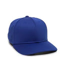Outdoor Cap AIR25 – Pro‑Mid Crown Structured Polyester‑Spandex Cap with Perforated Panels and Slight Pre‑Curve