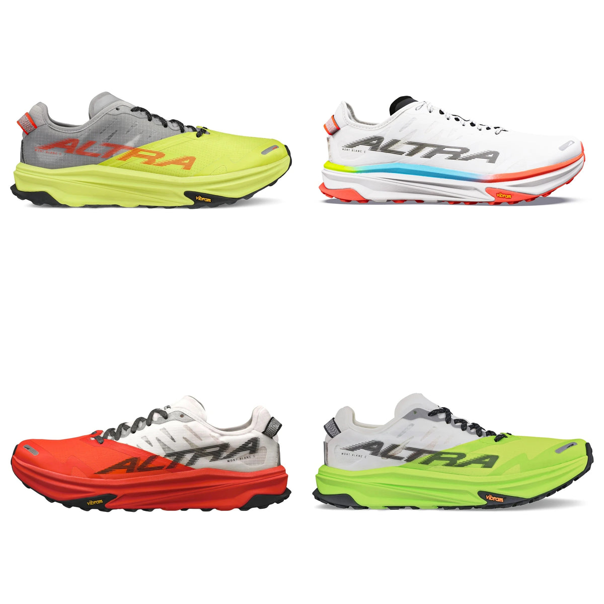 Altra Mont Blanc Carbon Men's Trail Running Shoes – Carbon Plate Speed, Vibram Megagrip & Zero-Drop Trail Racer - all colourways
