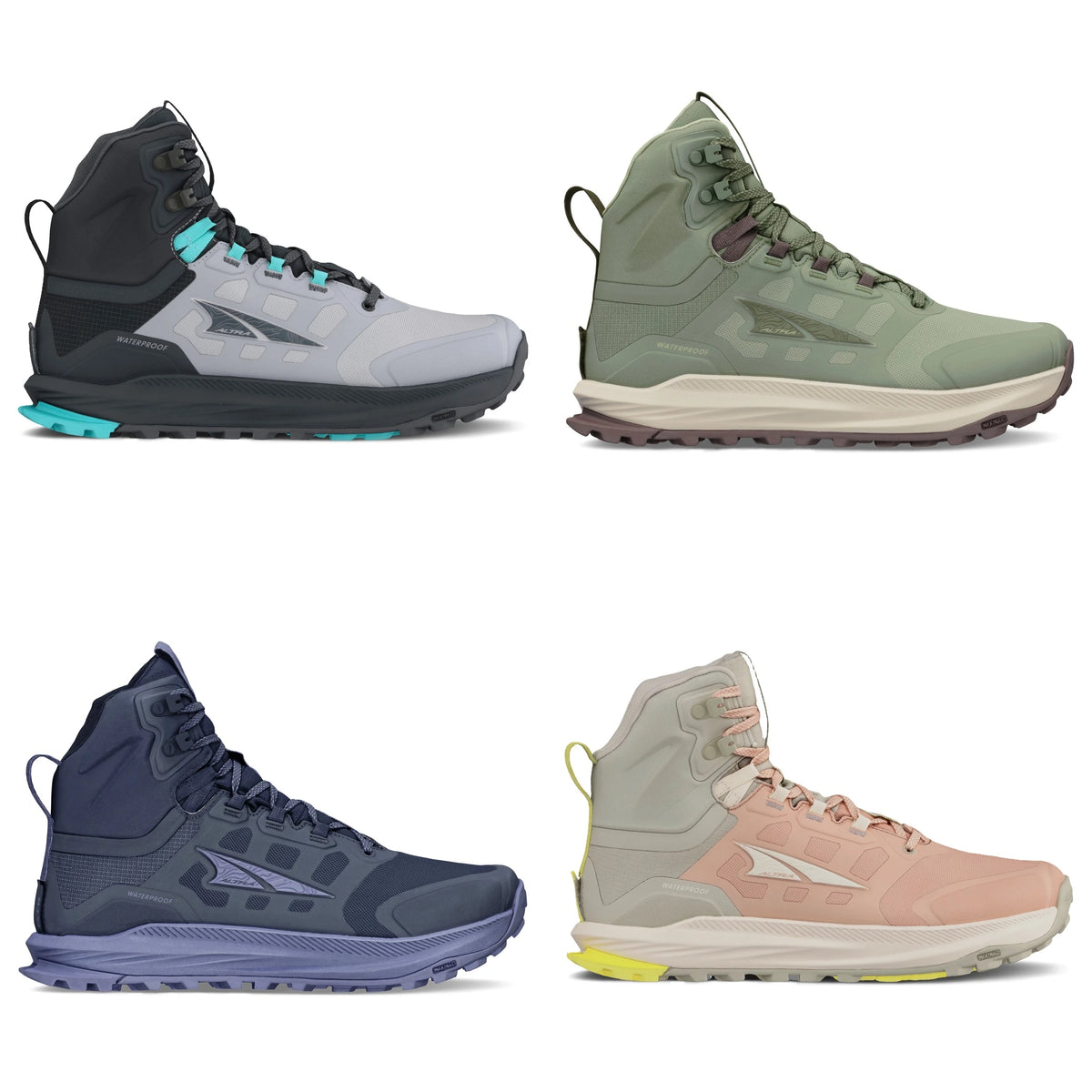 Altra Lone Peak 9 Waterproof Mid - Women's Hiking Boot - all colourways