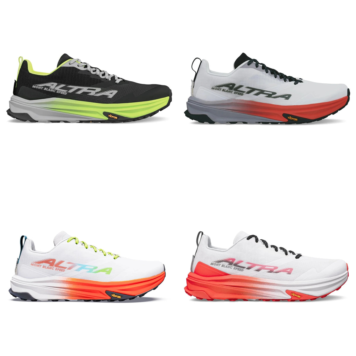 Altra Mont Blanc Speed Women's Trail Running Shoes – Lightweight Performance Trail Runners with Vibram Grip & Responsive Cushioning - all colourways