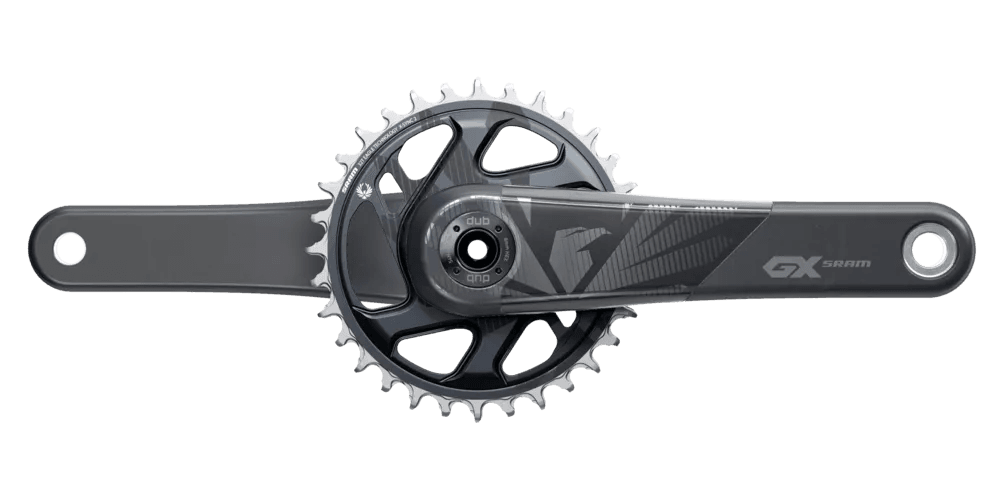 SRAM GX Carbon Eagle MTB Crankset | High-Performance Carbon Crankset with Enhanced Chain Control and Durability