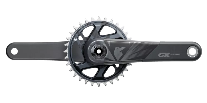 SRAM GX Carbon Eagle MTB Crankset | High-Performance Carbon Crankset with Enhanced Chain Control and Durability