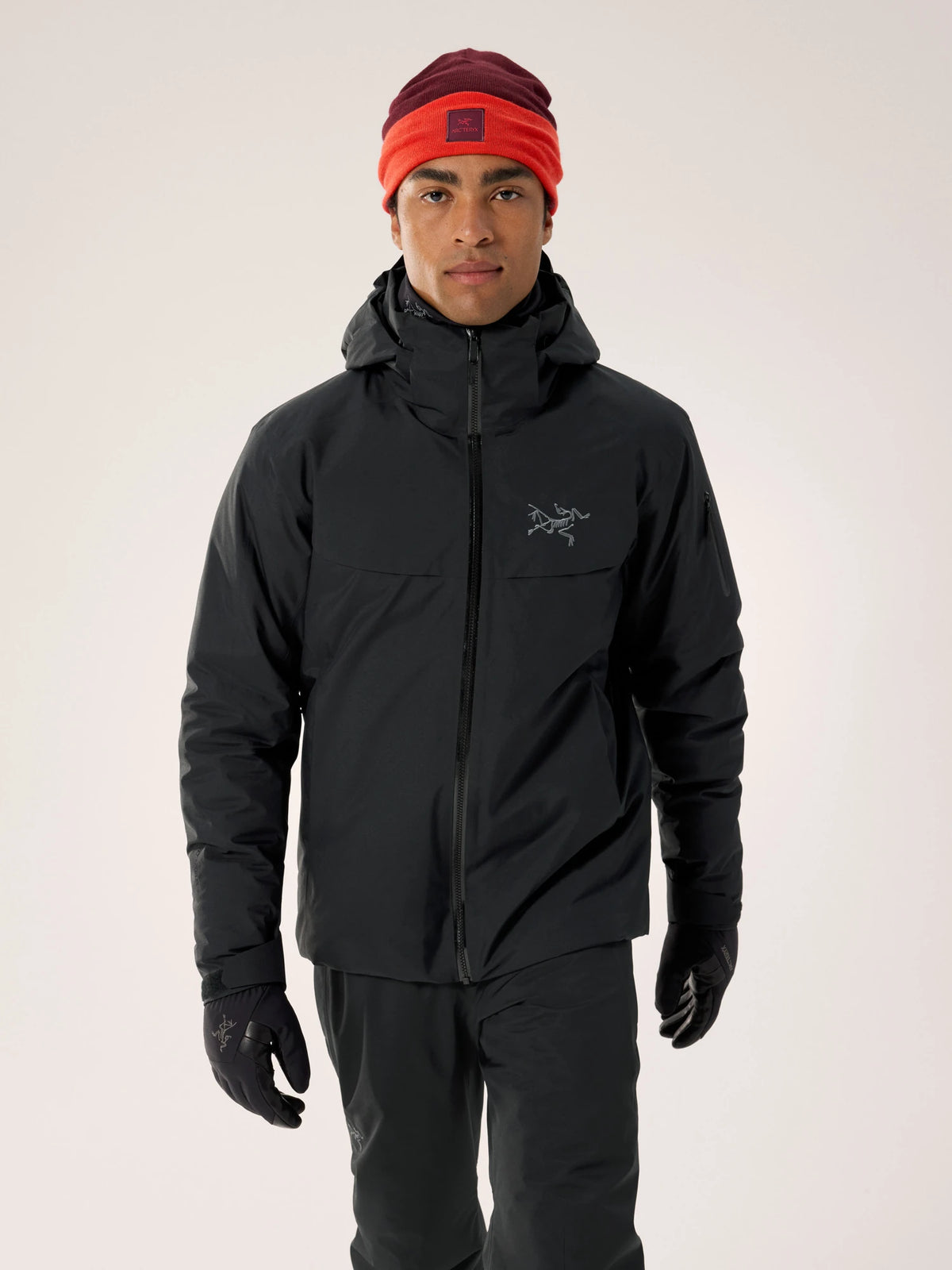 Arc'teryx Macai Down Jacket - Men's - BLACK - Front View
