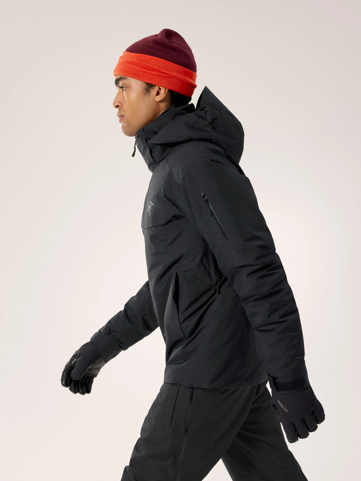 Arc'teryx Macai Down Jacket - Men's - BLACK - Side View