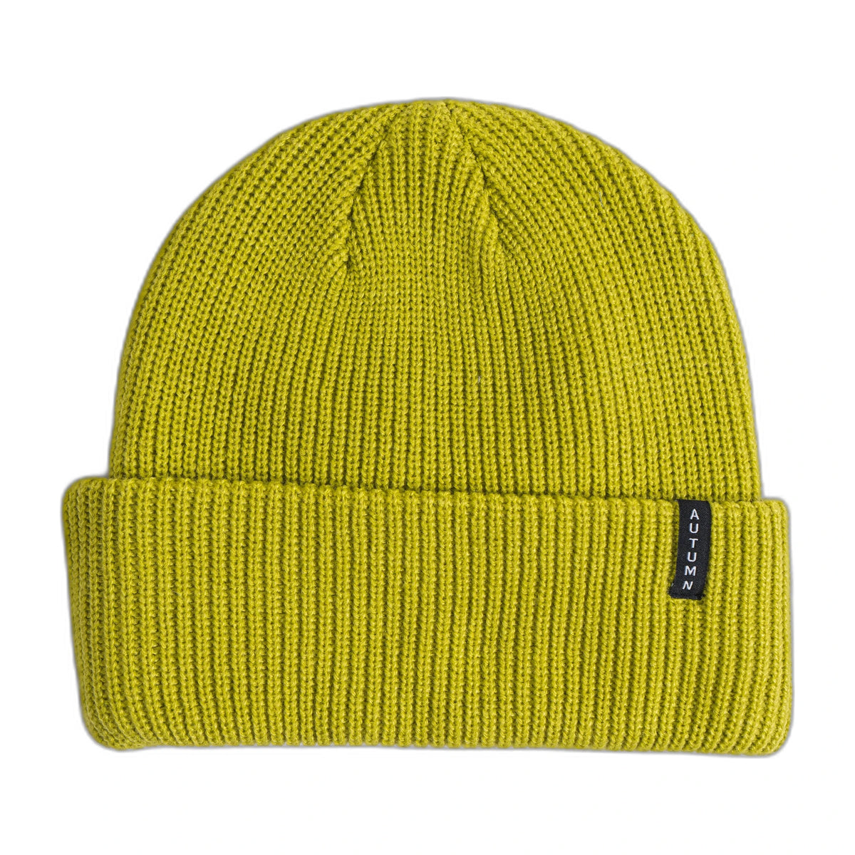 Autumn Select Solid Beanie - CHARTREUSE
