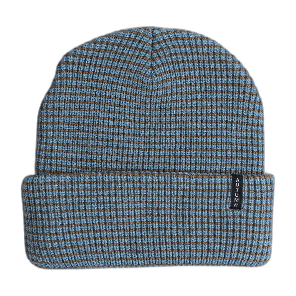 Autumn Mixed Stripe Beanie - SKY