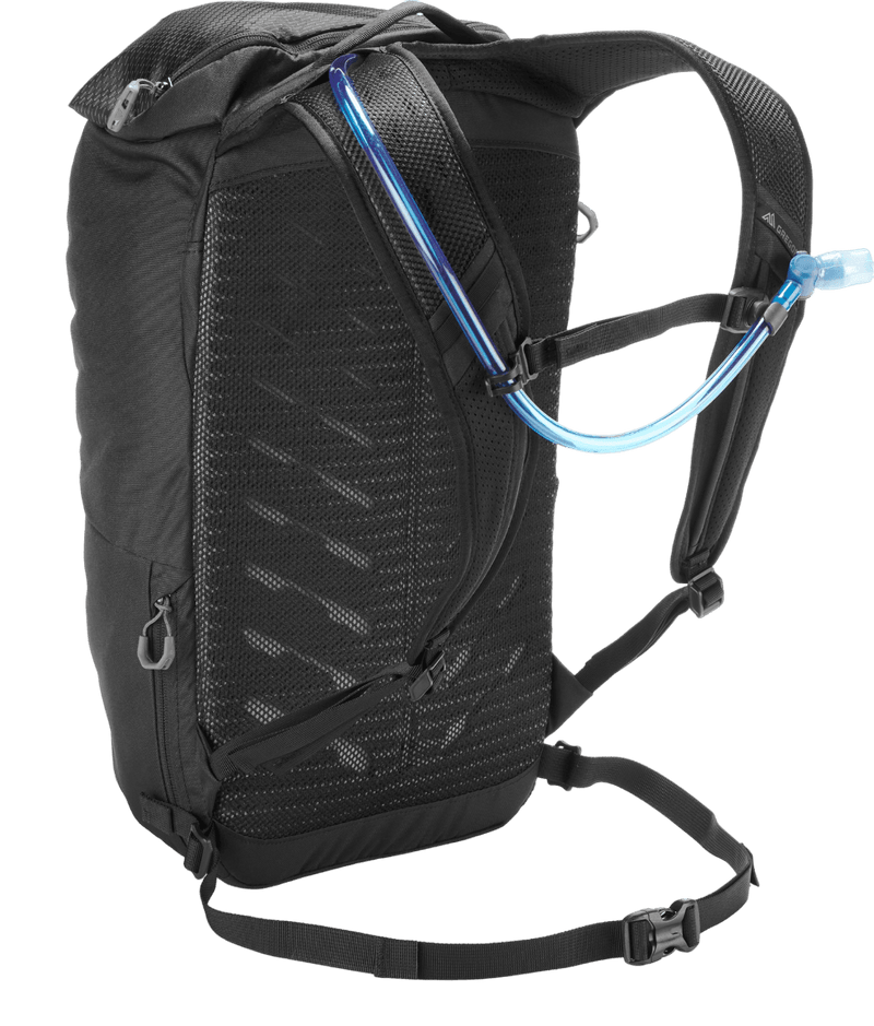 gregory backpack day pack 22l black ballistic Gregory Nano 22 H2O Hydration Pack | Versatile and Lightweight Raven Black Backpack for Outdoor Activities