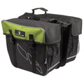 M-Wave Amsterdam 30L Pannier Bag - Durable Backpack with Reflective Stripes and QR Code Access