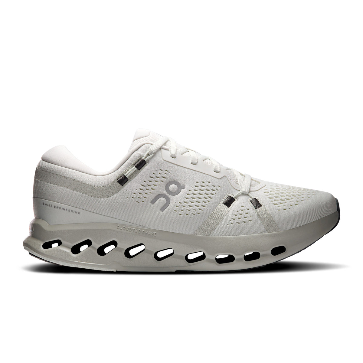 On Cloudsurfer 2 Men's road running shoe in Ivory/Iceberg