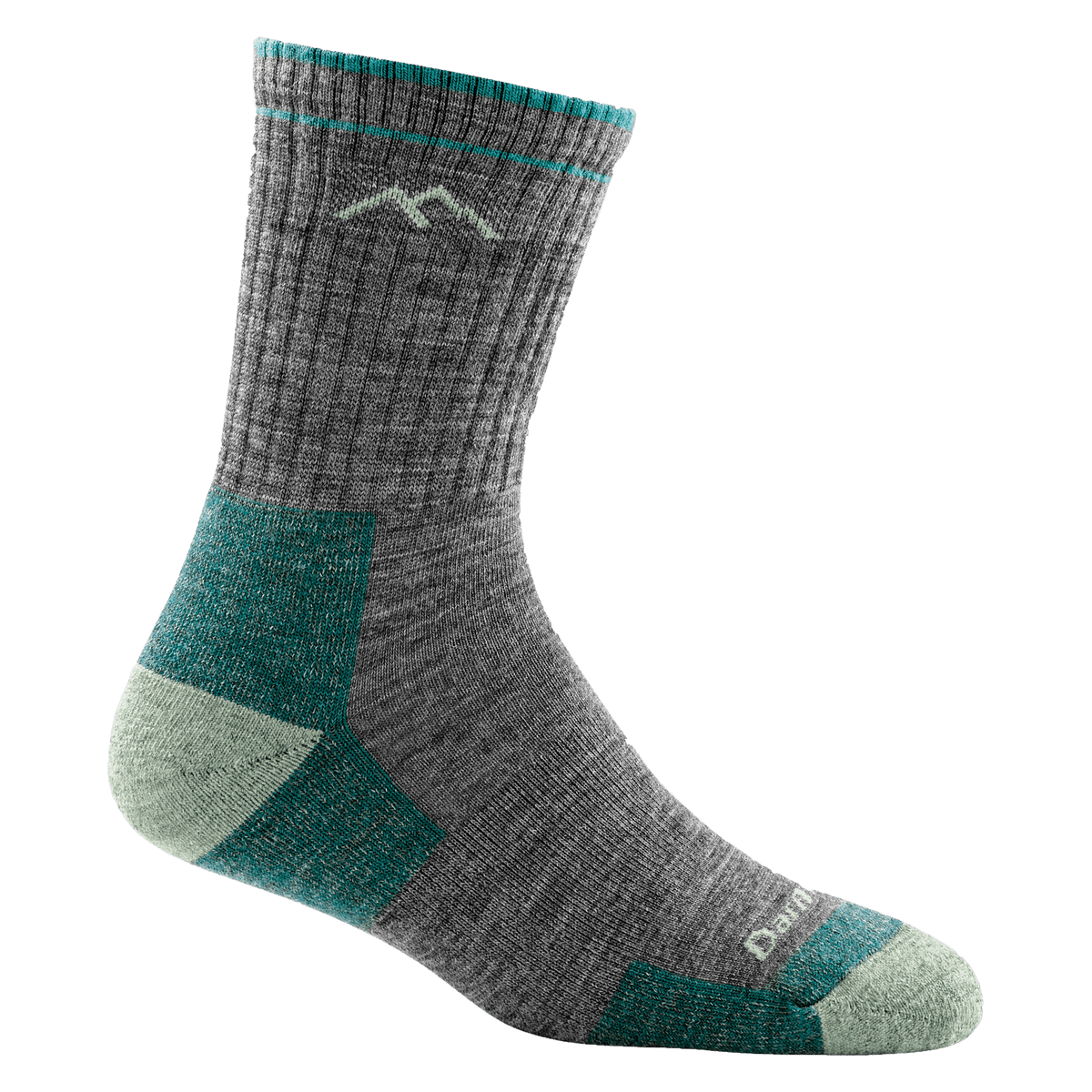 Darn Tough 1903 Hiker Crew Midweight Socks - Women's - Durable Merino Wool, Moisture-Wicking, Reinforced Cushioning for Hiking
