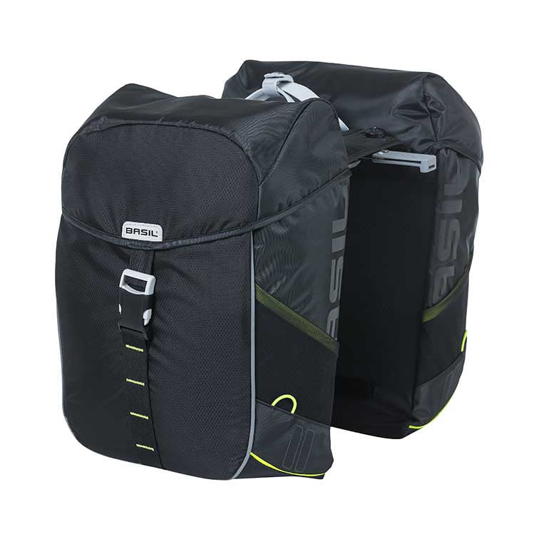 Basil Miles MIK 34L Pannier Bag -  34L Sporty Waterproof Double Pannier with MIK Compatibility