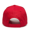 Outdoor Cap BCT-600 Structured Brushed Cotton Twill Solid Back Cap – Adjustable Hook/Loop Closure