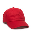 Outdoor Cap BCT-662 Unstructured Brushed Cotton Twill Solid Back Cap – Adjustable Hook/Loop Closure