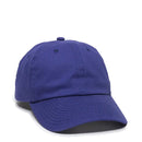 Outdoor Cap BCT-662 Unstructured Brushed Cotton Twill Solid Back Cap – Adjustable Hook/Loop Closure