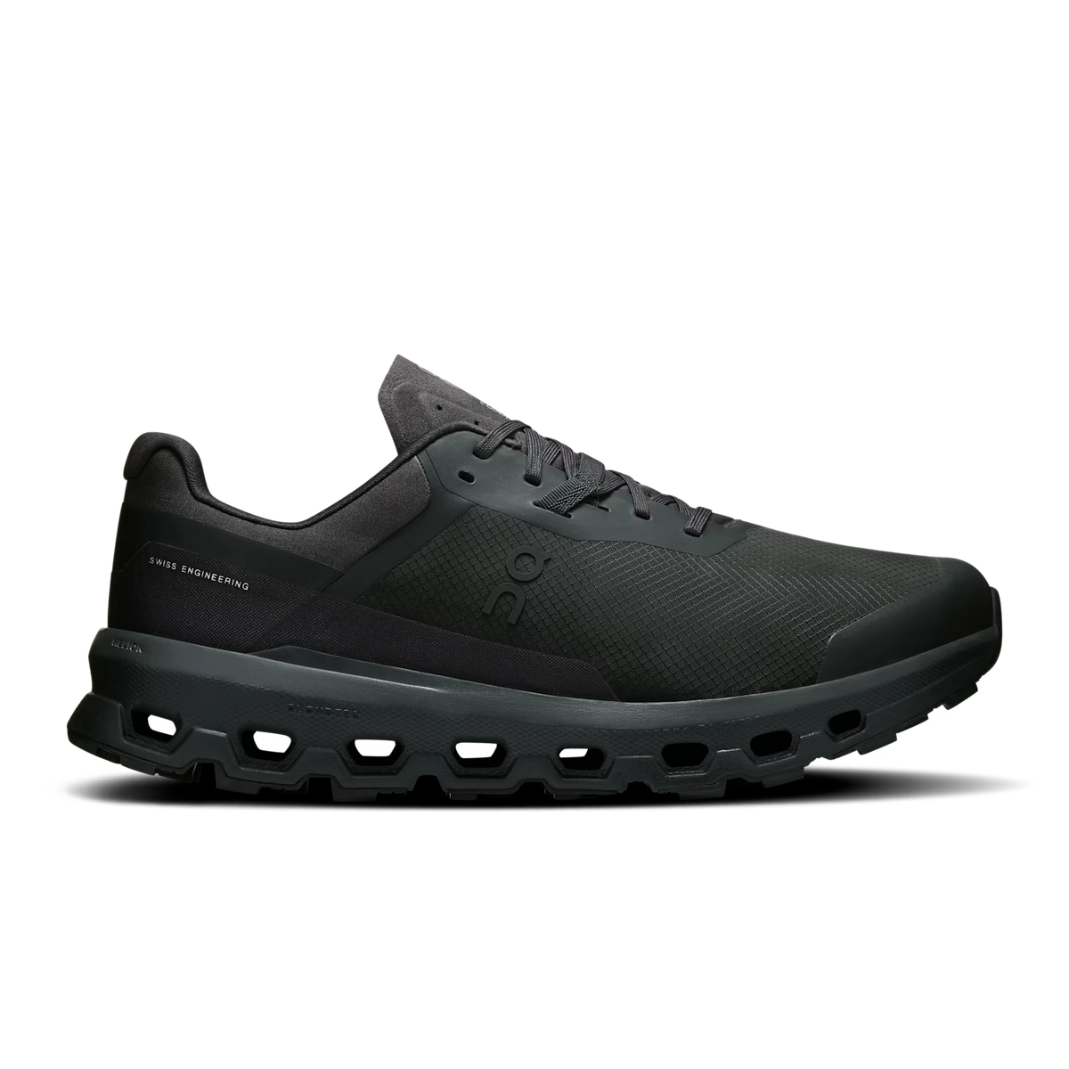 On Cloudvista 2 Men's trail running shoe in Black/Black