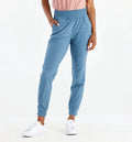Free Fly Women's Breeze Pull-On Jogger Lightweight Tapered Leg with Elastic Cuffs