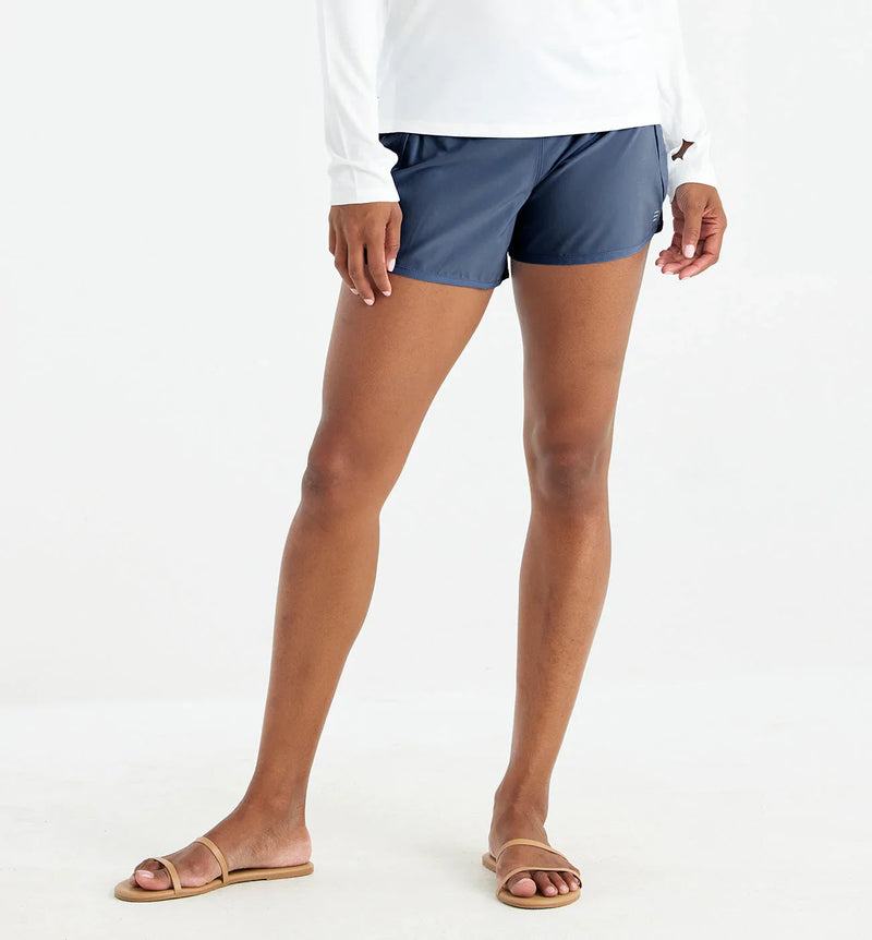 Women's Bamboo-Lined Breeze Shorts - Lightweight, Breathable Comfort with Eco-Friendly Fabric for Active Days