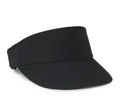 Outdoor Cap BWV‑100 – Brushed Cotton Twill Visor with Pre‑Curved Bill and Adjustable Closure