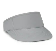 Outdoor Cap BWV‑100 – Brushed Cotton Twill Visor with Pre‑Curved Bill and Adjustable Closure