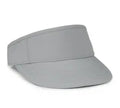 Outdoor Cap BWV‑100 – Brushed Cotton Twill Visor with Pre‑Curved Bill and Adjustable Closure