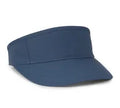 Outdoor Cap BWV‑100 – Brushed Cotton Twill Visor with Pre‑Curved Bill and Adjustable Closure