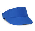 Outdoor Cap BWV‑100 – Brushed Cotton Twill Visor with Pre‑Curved Bill and Adjustable Closure