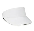 Outdoor Cap BWV‑100 – Brushed Cotton Twill Visor with Pre‑Curved Bill and Adjustable Closure