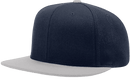 Richardson 510 Flatbill Snapback Cap Wool Blend Hat Hi-Profile Adjustable Snapback