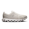 On Cloud 6 Wide Women's - Pearl/White