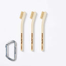 Escape Climbing Sit-Start Brush | High-Performance Boar Hair Brush for Precise Crimp and Hold Cleaning