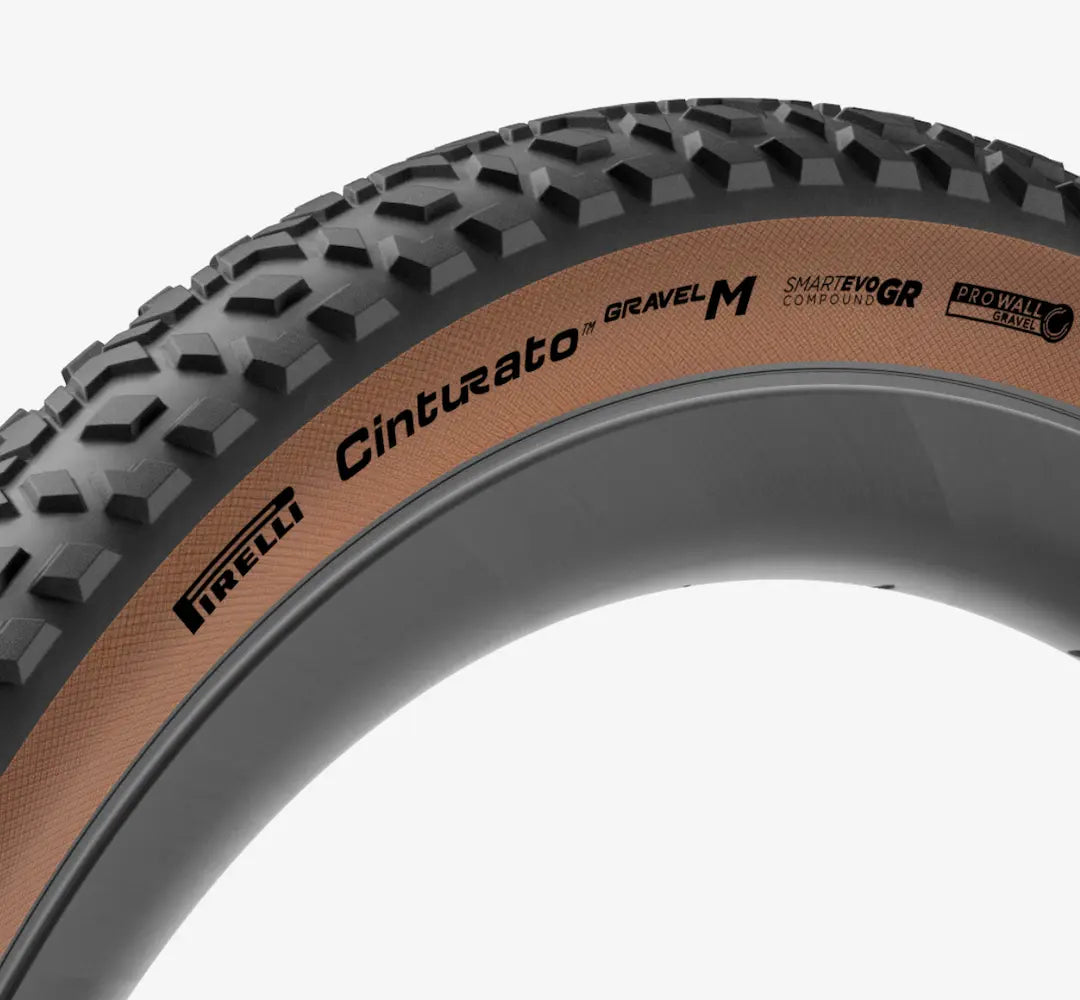Pirelli, Cinturato Gravel M HP-Line Gravel Tire - Folding - Tubeless Ready, SmartEVO GR, ProWALL Gravel