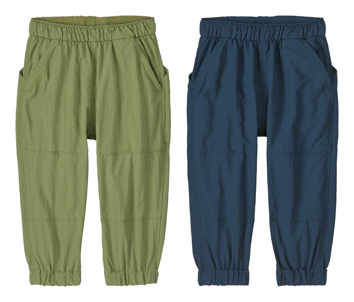 Patagonia Baby Outdoor Everyday Pants 60785 - all colorways: BUCKHORN GREEN and TIDEPOOL BLUE