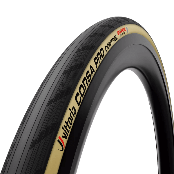 Vittoria Corsa Pro Control G2.0 Road Tubeless Ready Folding Tire - Ultimate Road Performance: Enhanced Grip and Durability for Challenging Conditions