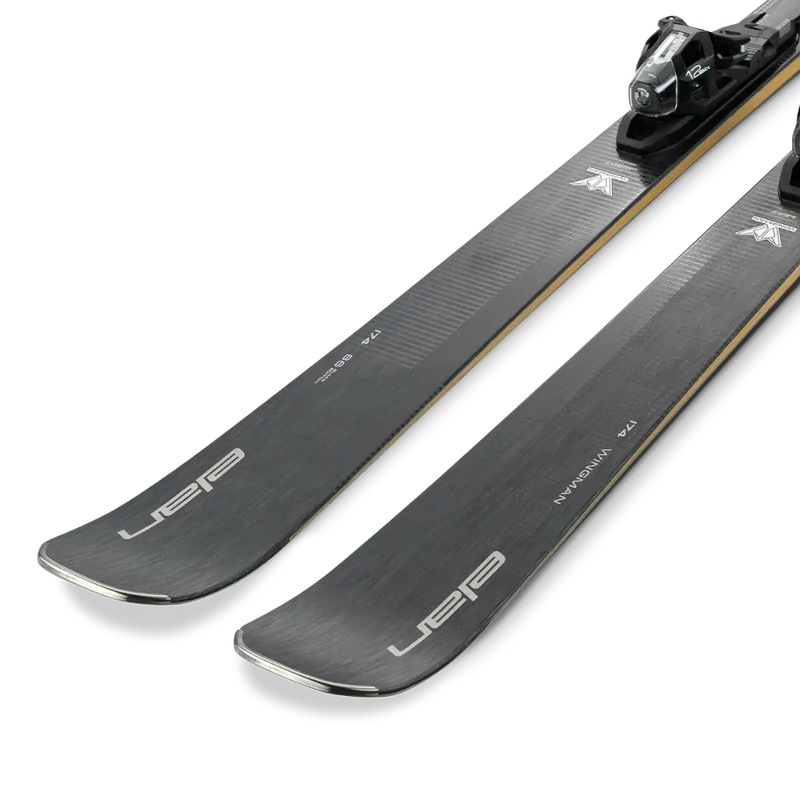 Elan Wingman 86 Black Edition Skis + Fusion X EMX 12.0 System Bindings - 2026